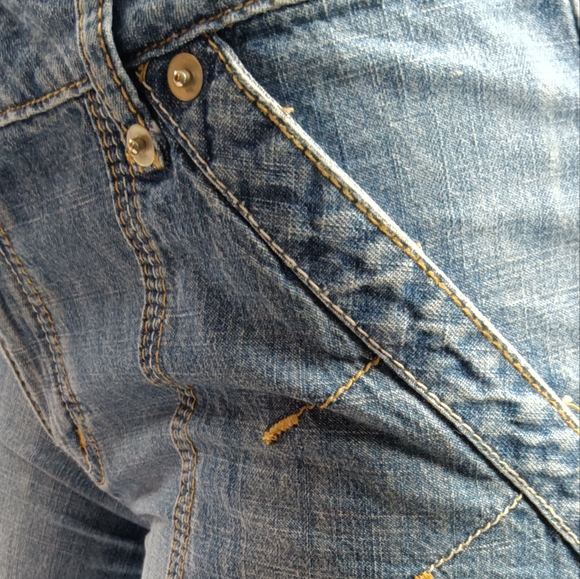 Willi Smith blue jean capris size 6 - Picture 4 of 8
